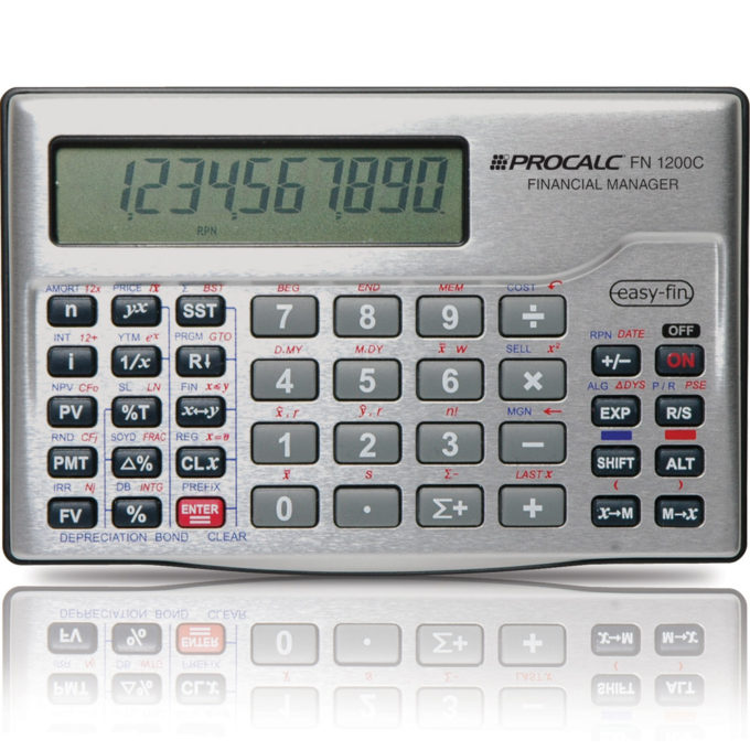 Calculadora Financeira PROCALC FN 1200C