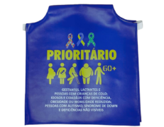 CAPA PARA ASSENTO PRIORITÁRIO PNE, IDOSOS, CADEIRANTES E AUTISMO.