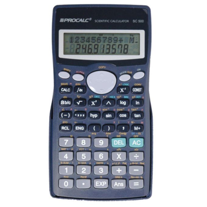 Calculadora Científica SC500 – Procalc.